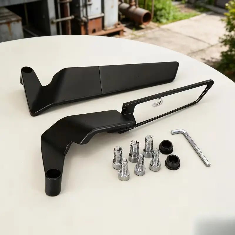Aero Wing Motorcycle Mirrors Universal Fit
