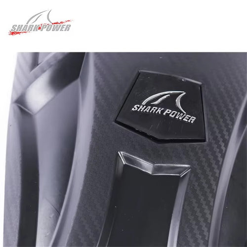 Shark Power Black Splashguard Rear Wheel Fender Mudguard Rear Cover