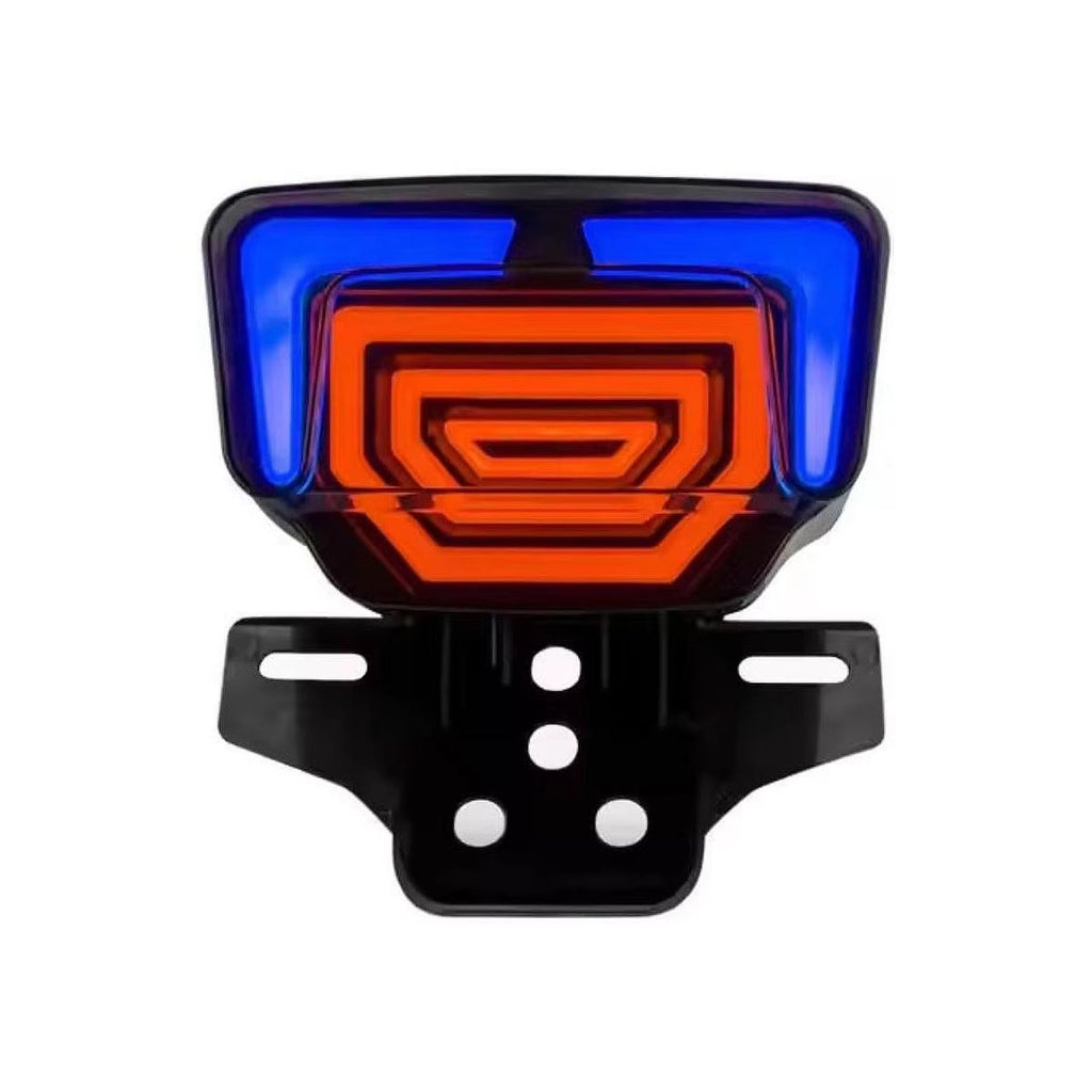 Motorcycle LED Tail Lava Lamp