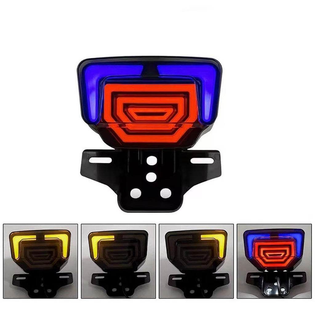 Motorcycle LED Tail Lava Lamp